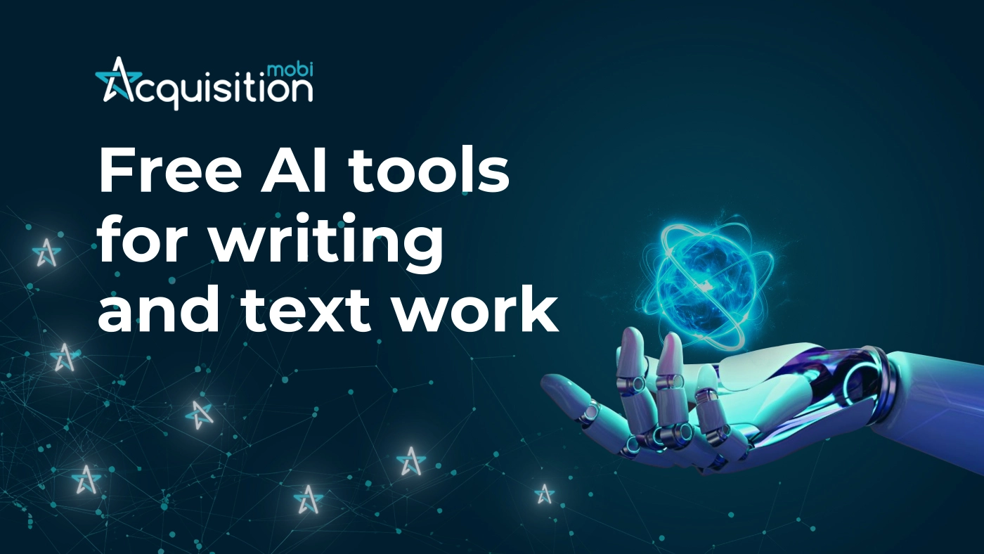 Free AI Tools for Writing and Text Work