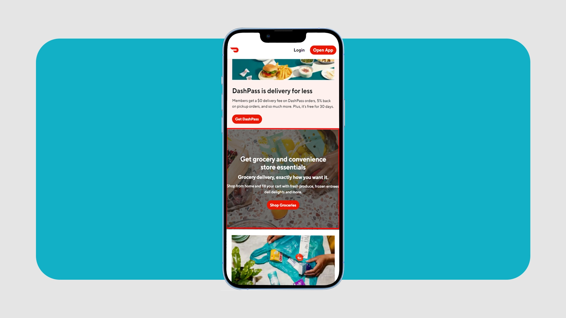 In-app ad: Banner advertising in app