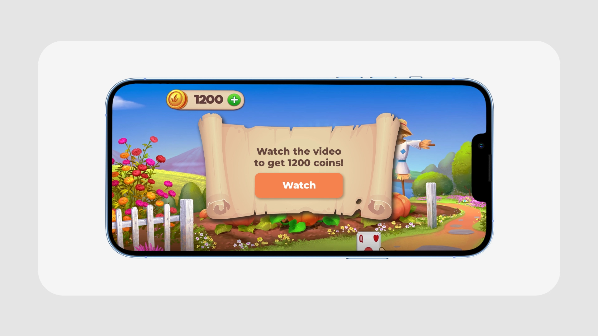 In-app ad: Rewarded advertising in app