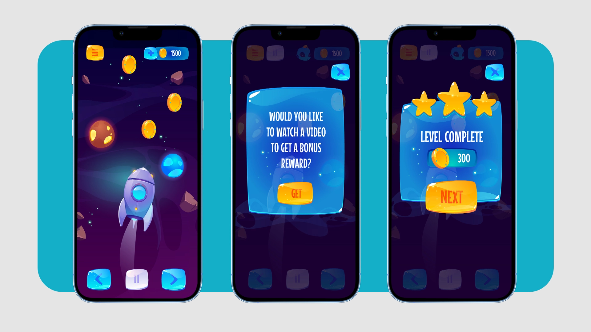 Interactive advertising in app