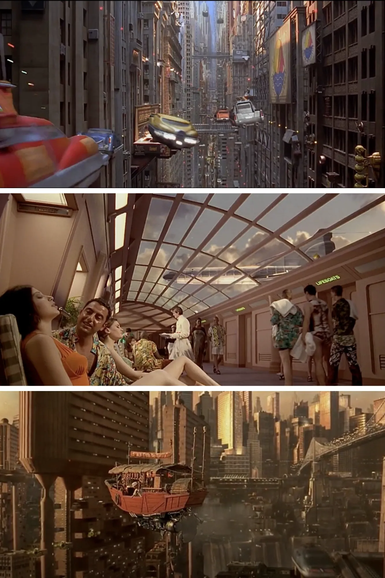 CGI graphics were used in the movie “The Fifth Element”.