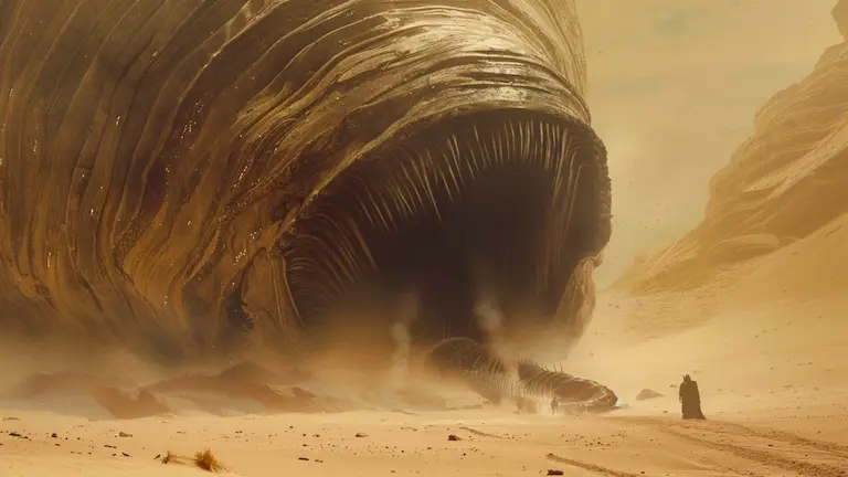 История CGI-фильма: кадр из фильма «Дюна»