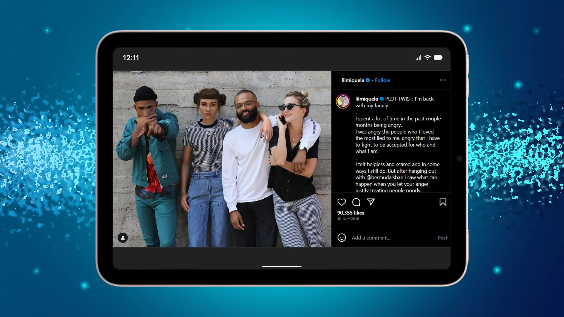 AI UGC-контент: Пример UGC-контента от виртуального инфлюенсера