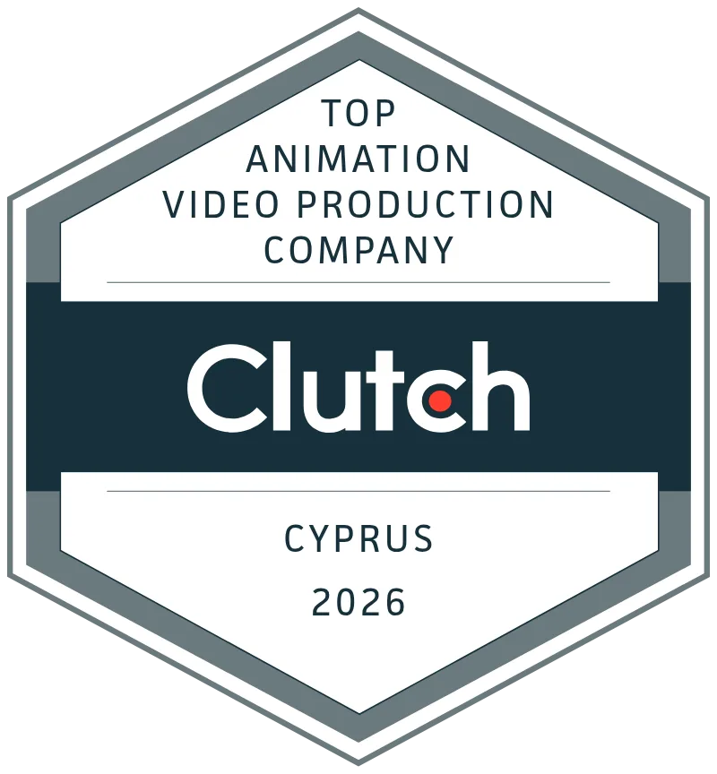 Top Animation Video Production Company Cyprus 2026 Badge