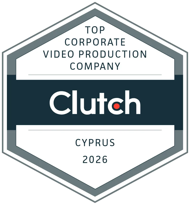 Top Corporate Video Production Company Cyprus 2026 Badge