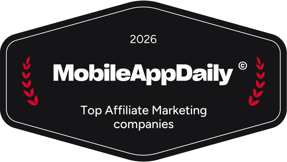 top affiliate marketing company badge
