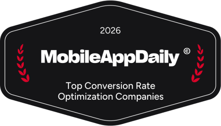 top conversion rate optimization company badge