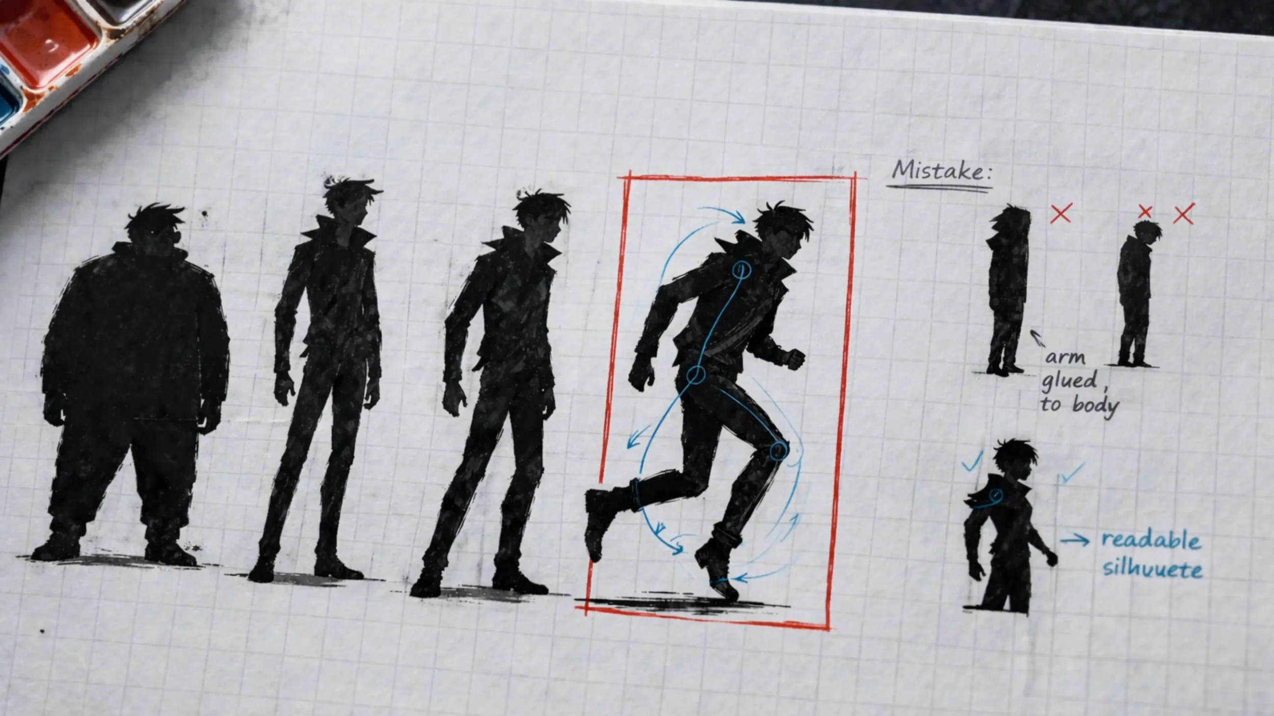 3D Character Concept Art: Sketching