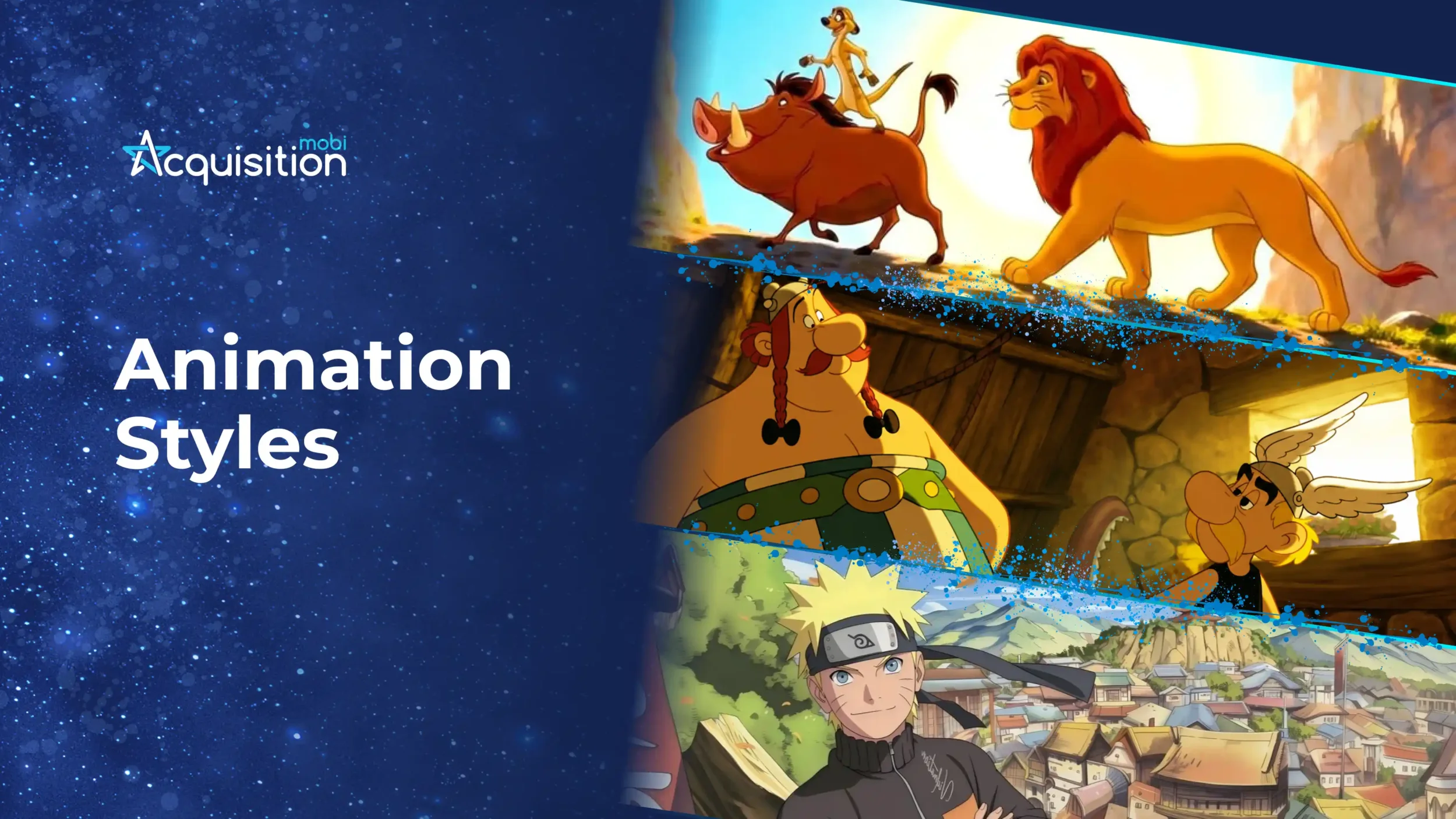 Animation Styles: Differences Between American, French, and Japanese Schools